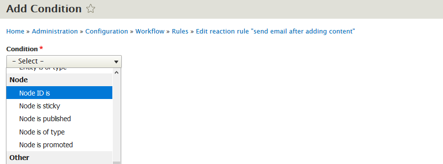 Node ID is